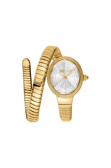 Just Cavalli Women's JC1L268M0025 Signature Snake Ardea 22mm Quartz Watch