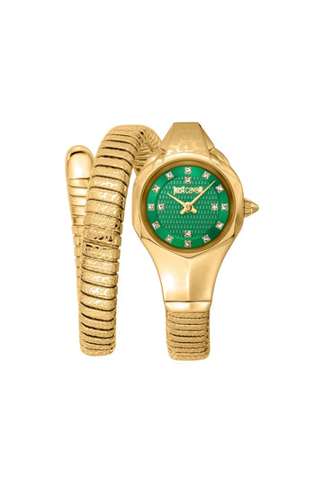 Just Cavalli Women's JC1L270M0035 Signature Snake Amalfi 22mm Quartz Watch