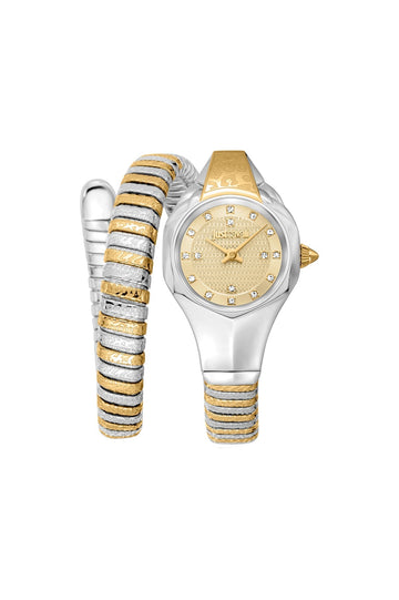 Just Cavalli Women's JC1L270M0055 Signature Snake Amalfi 22mm Quartz Watch