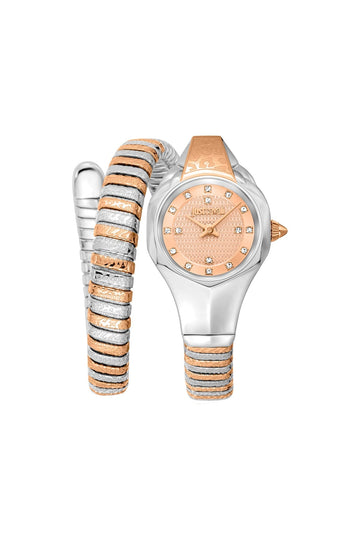 Just Cavalli Women's JC1L270M0065 Signature Snake Amalfi 22mm Quartz Watch