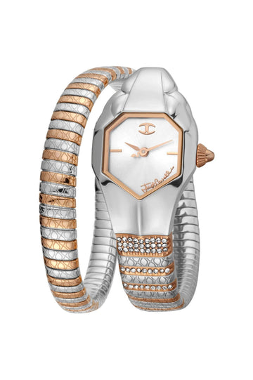 Just Cavalli Women's JC1L113M0055 Signature Snake Just Glam EVO 1 22mm Watch