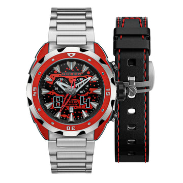 Nubeo Men NB-6057-44 Swell 49mm Quartz Limited Edition Watch
