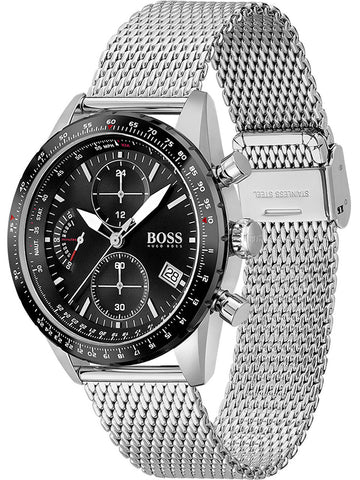 Hugo Boss Men's 1513886 Pilot Edition Chrono 44mm Quartz Watch