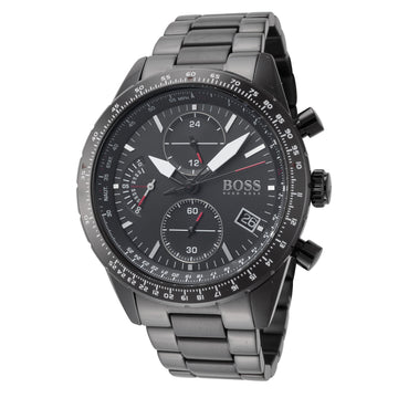 Hugo Boss Men's 1513854 Pilot Edition Chrono 44mm Quartz Watch