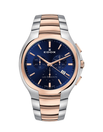 Edox Men 10239-357R-BUIR Les Bemonts 42mm Quartz Watch