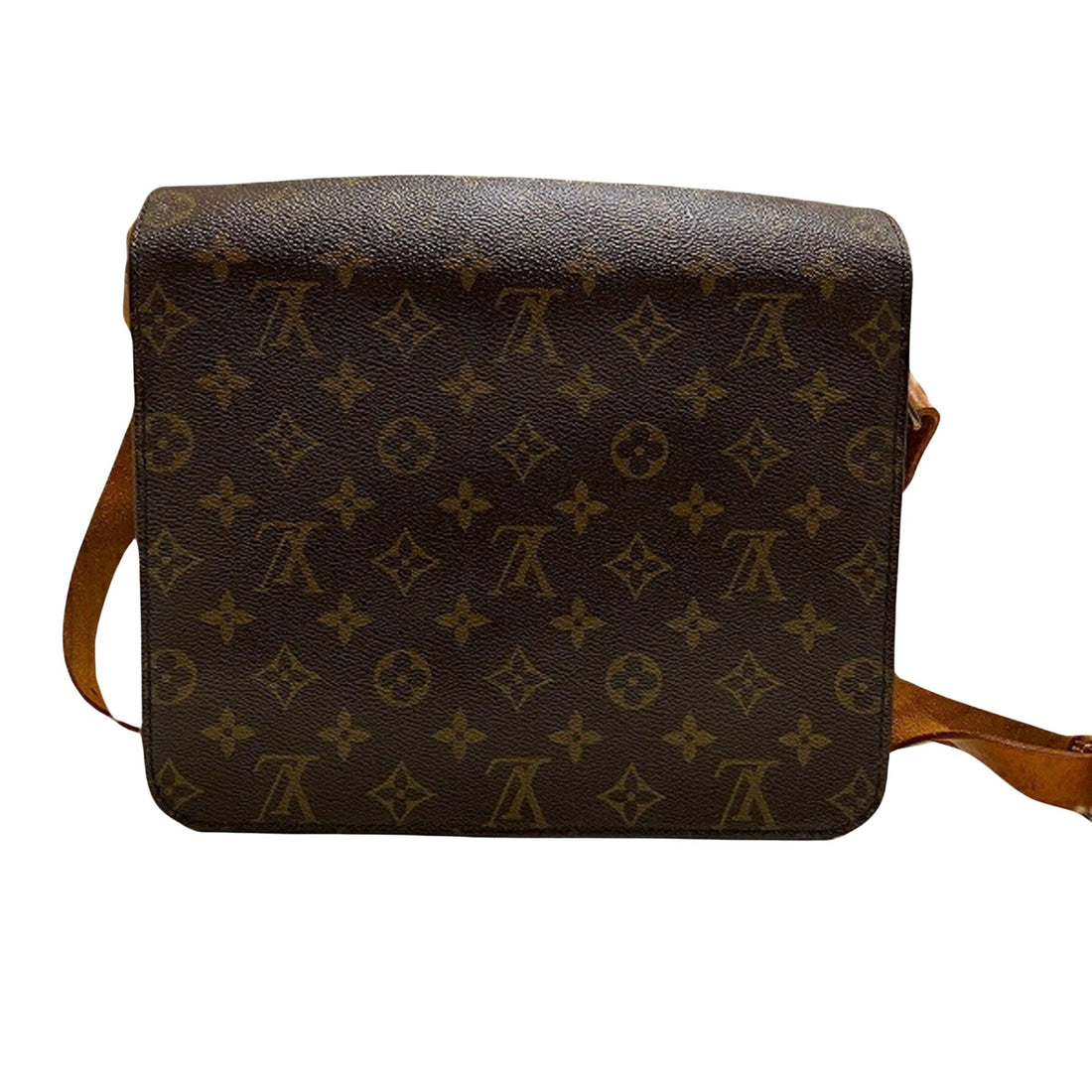 Louis Vuitton Cartouchière  Canvas Shoulder Bag