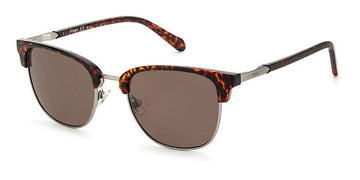 Fossil Men's 51mm Havana Sunglasses FOS2113GS-0086-70