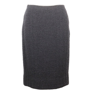 Chanel Wool Skirt Navy New