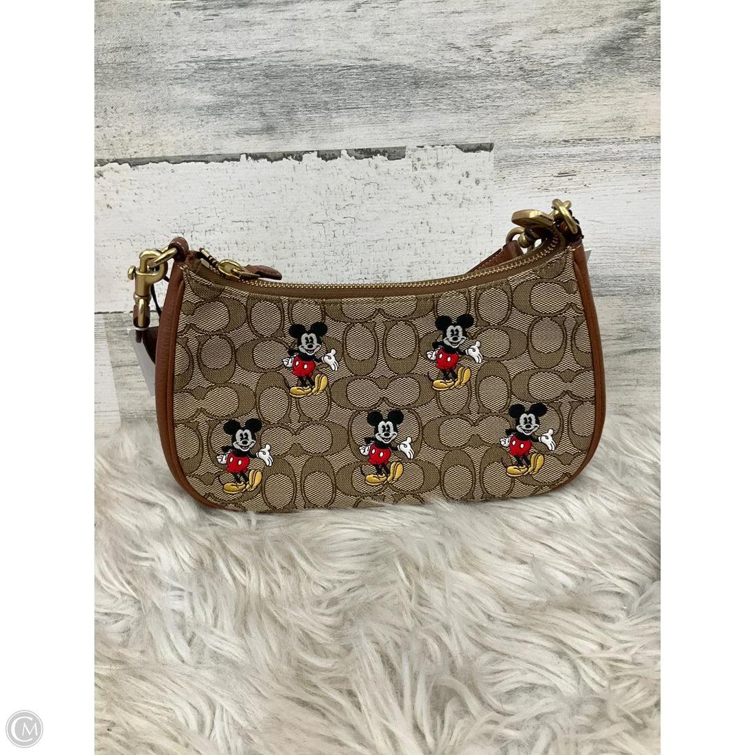 Crossbody Designer By Coach, Size: Small