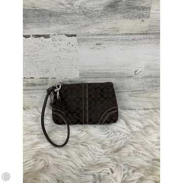 Wristlet Designer By Coach, Size: Small