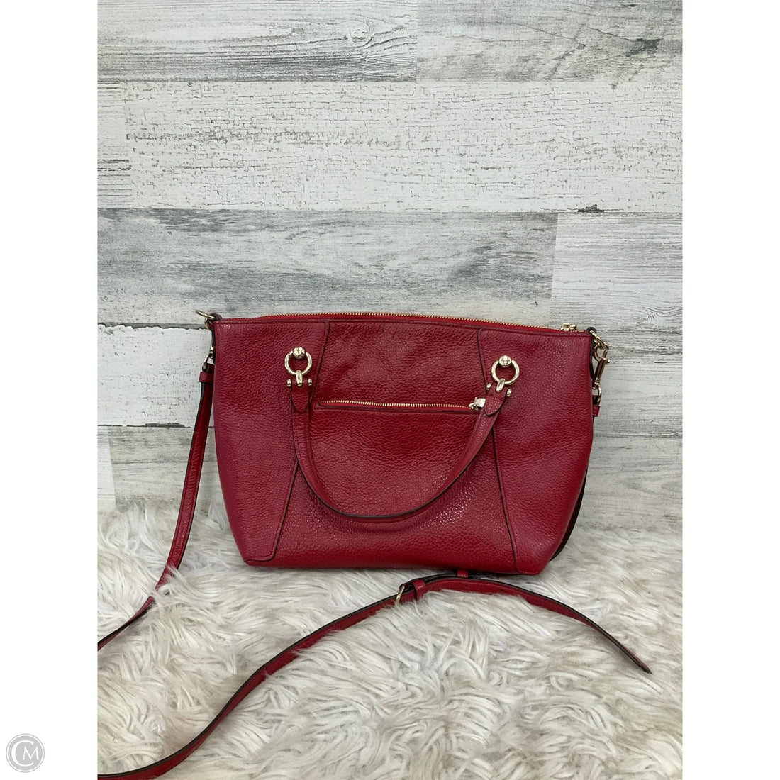 Crossbody Designer By Coach, Size: Medium