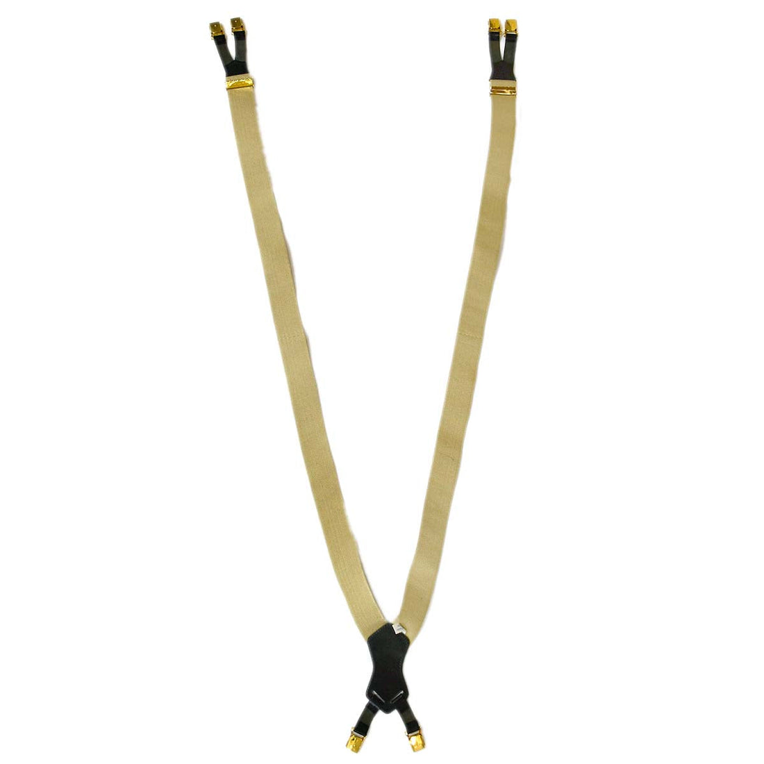 Chanel Suspenders Beige Small New