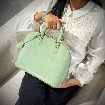 Louis Vuitton Green Epi Electric Alma PM TWS