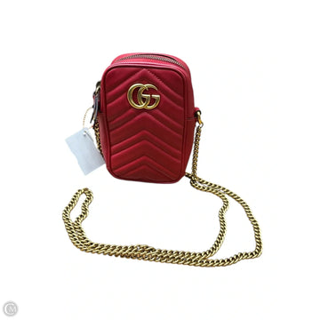 Handbag Luxury Designer By Gucci, Size: Small