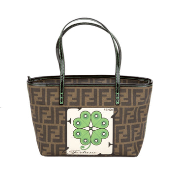 Fendi Zucca Shamrock  Tote (Indistinguishable)