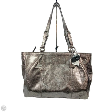 Tote Designer By Coach, Size: Medium