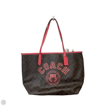 Tote Designer By Coach, Size: Large