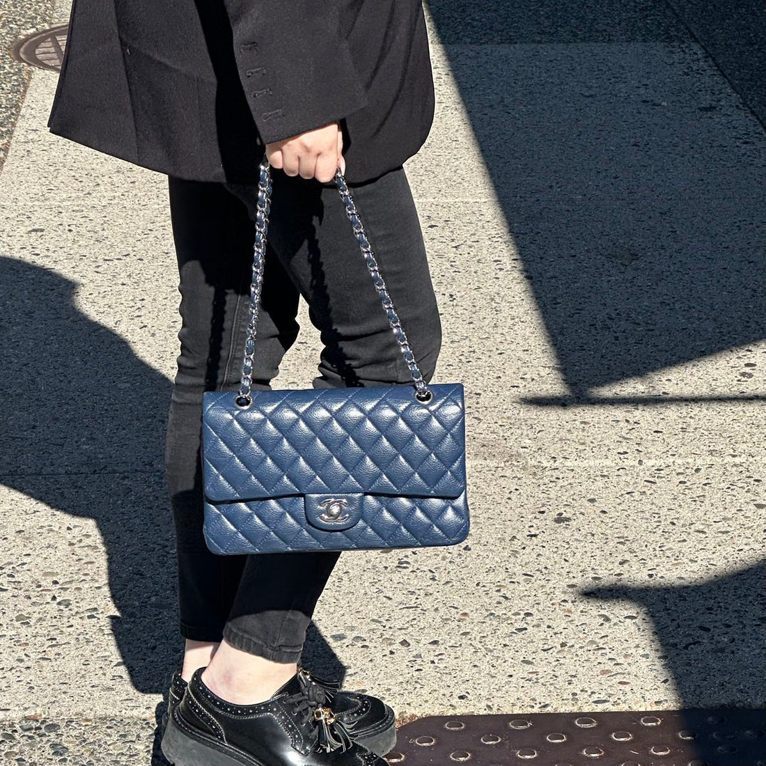 Chanel Caviar Medium Classic Double Flap year2012 (ND)