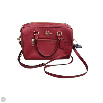 Crossbody Designer By Coach, Size: Small