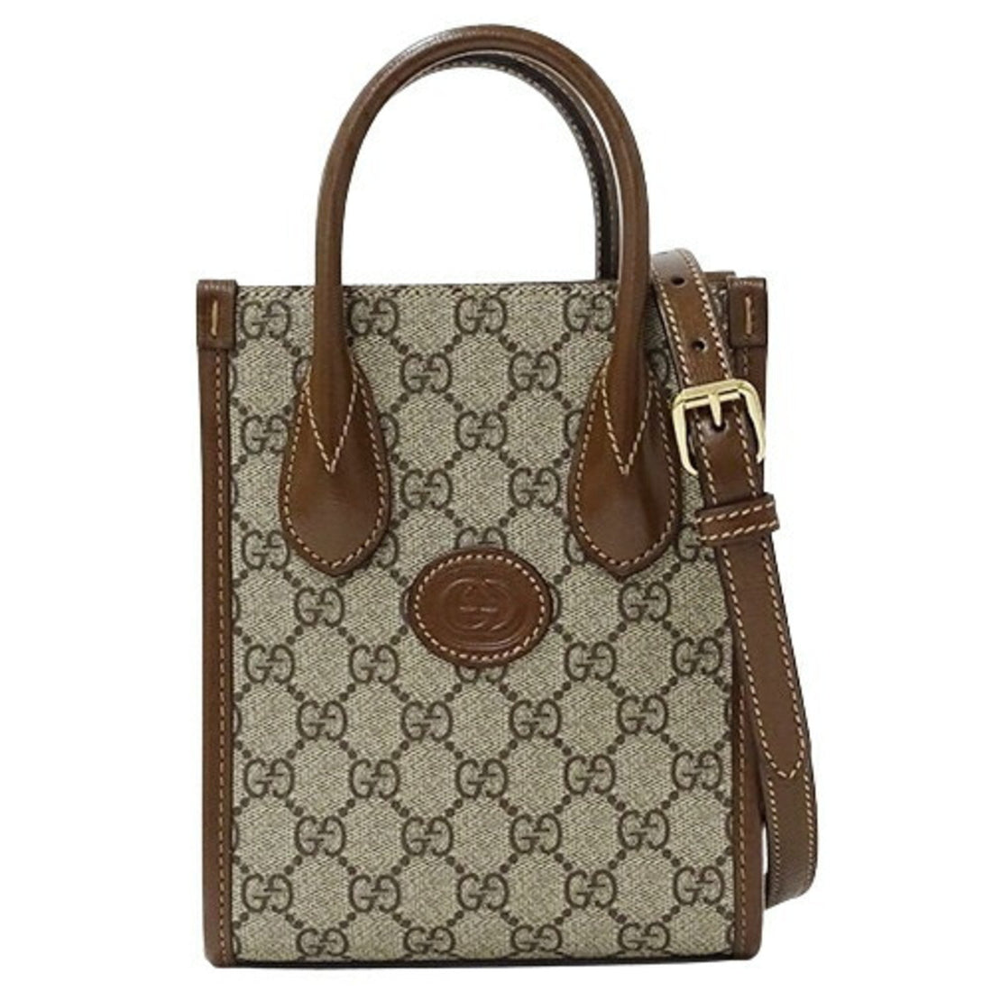 Gucci  Gg Supreme Handbag Shoulder Bag ()