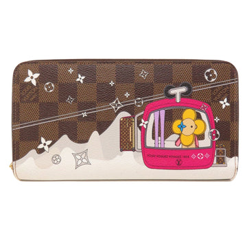 Louis Vuitton Portefeuille Zippy  Canvas Wallet