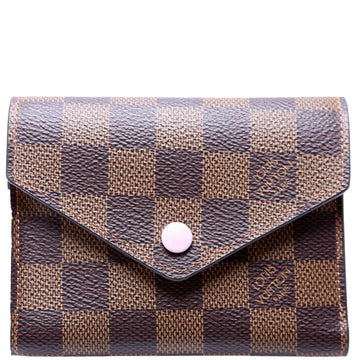 Louis-Vuitton Victorine Wallet Damier Ebene
