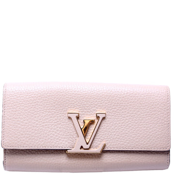 Louis-Vuitton Capucines Wallet Large Plain