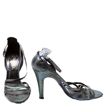 Chanel Log Sandal Pumps Size 40