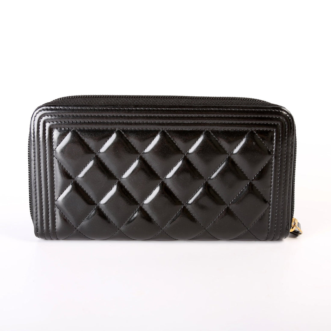 Chanel Boy Zip Around Wallet Quilted New 1:1 Repl 22M