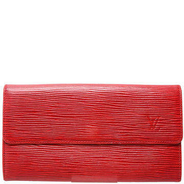 Louis-Vuitton Porte Monnaie Wallet Epi