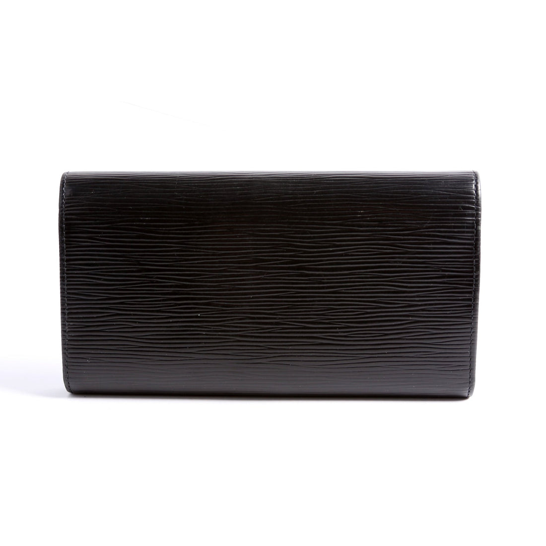 Louis-Vuitton Porte Tresor International Wallet Epi Black