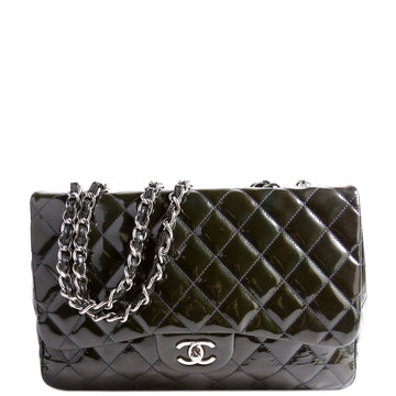Chanel Classic Flap Jumbo New 1:1 Repl 13M Green