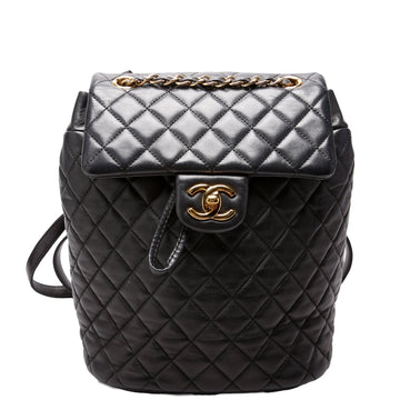 Chanel Urban Spirit Backpack Small Lambskin Black