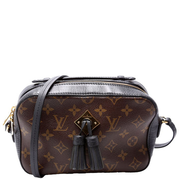 Louis-Vuitton Saintonge Monogram Black