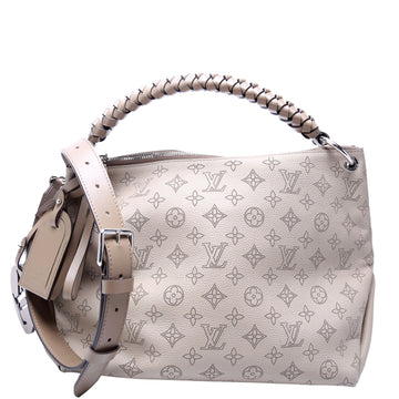 Louis-Vuitton Beaubourg Hobo MM Mahina Nude
