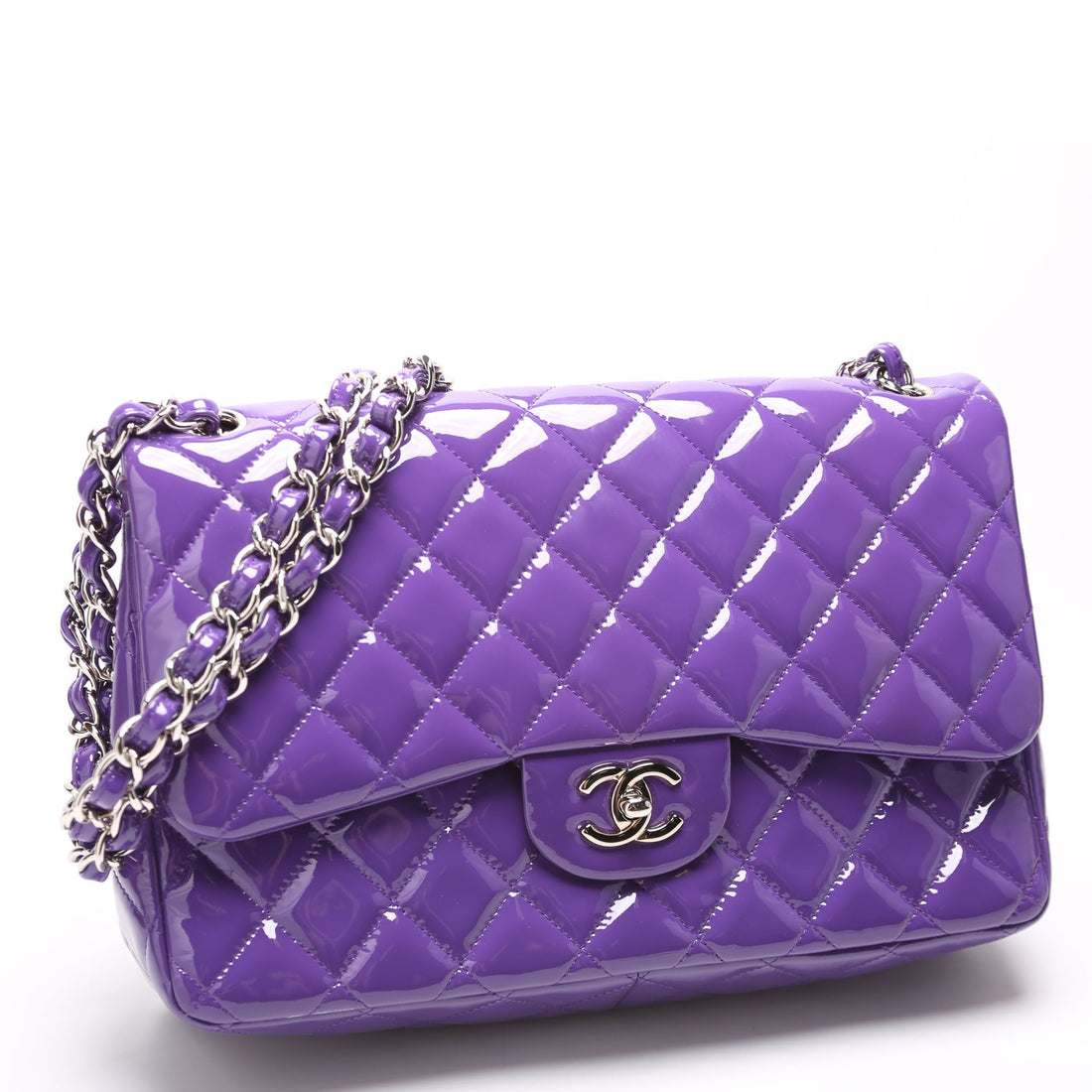 Chanel Classic Flap Jumbo New 1:1 Repl 21M Purple