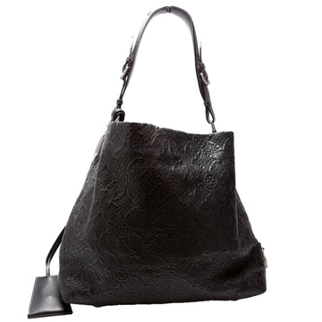Louis-Vuitton Antheia Hobo PM Black