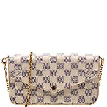 Louis-Vuitton Pochette Felicie Damier Azur