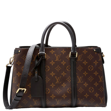 Louis-Vuitton Soufflot MM Monogram Black