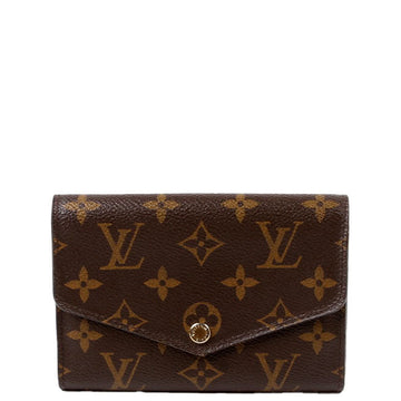 Louis-Vuitton Sarah Compact Wallet Monogram