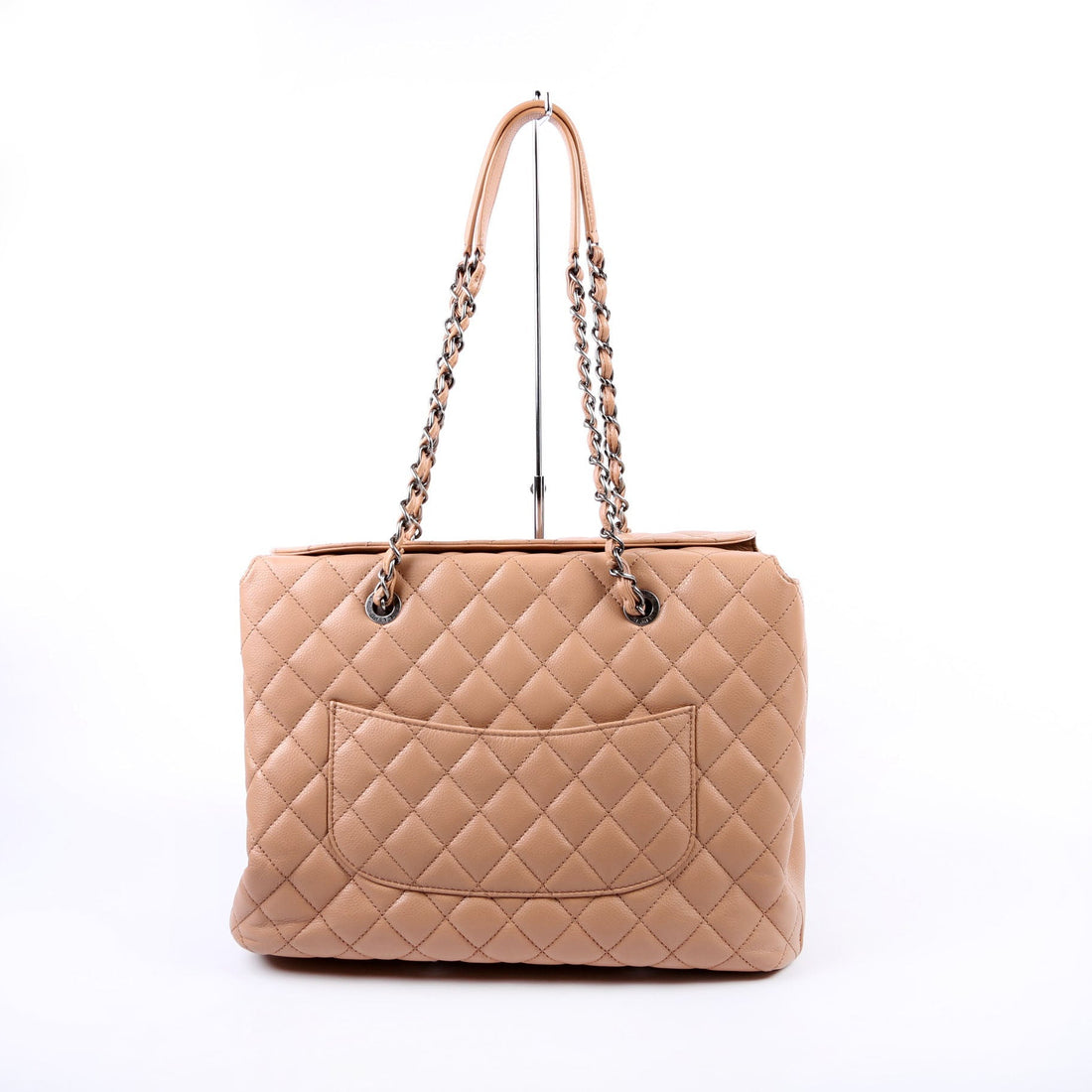 Chanel City Shopping Tote Large Caviar 21M Tan