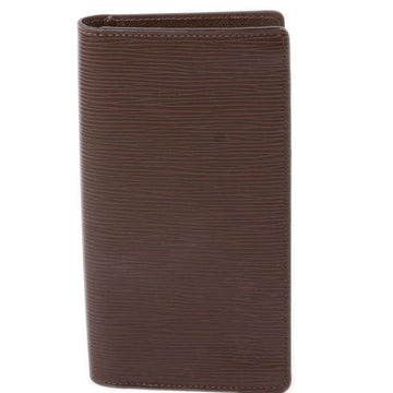 Louis-Vuitton Brazza Wallet Epi Brown