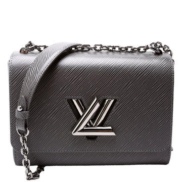 Louis-Vuitton Twist MM Epi Grey