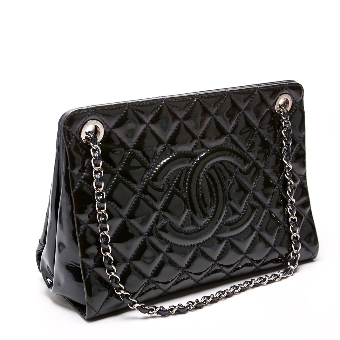 Chanel Petite Timeless CC Tote Quilted New 1:1 Repl 17M Blue