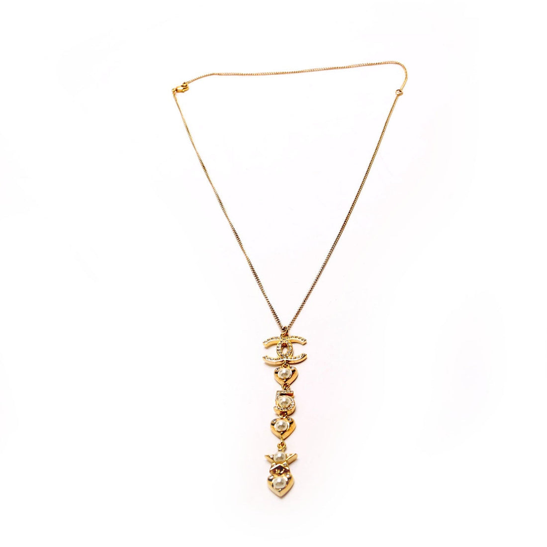 Chanel Crystal CC Charms Drop