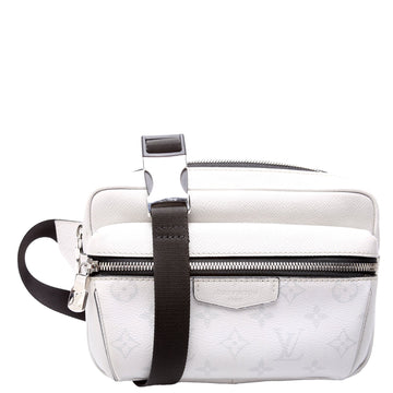 Louis-Vuitton Outdoor Bumbag Taiga/Monogram White