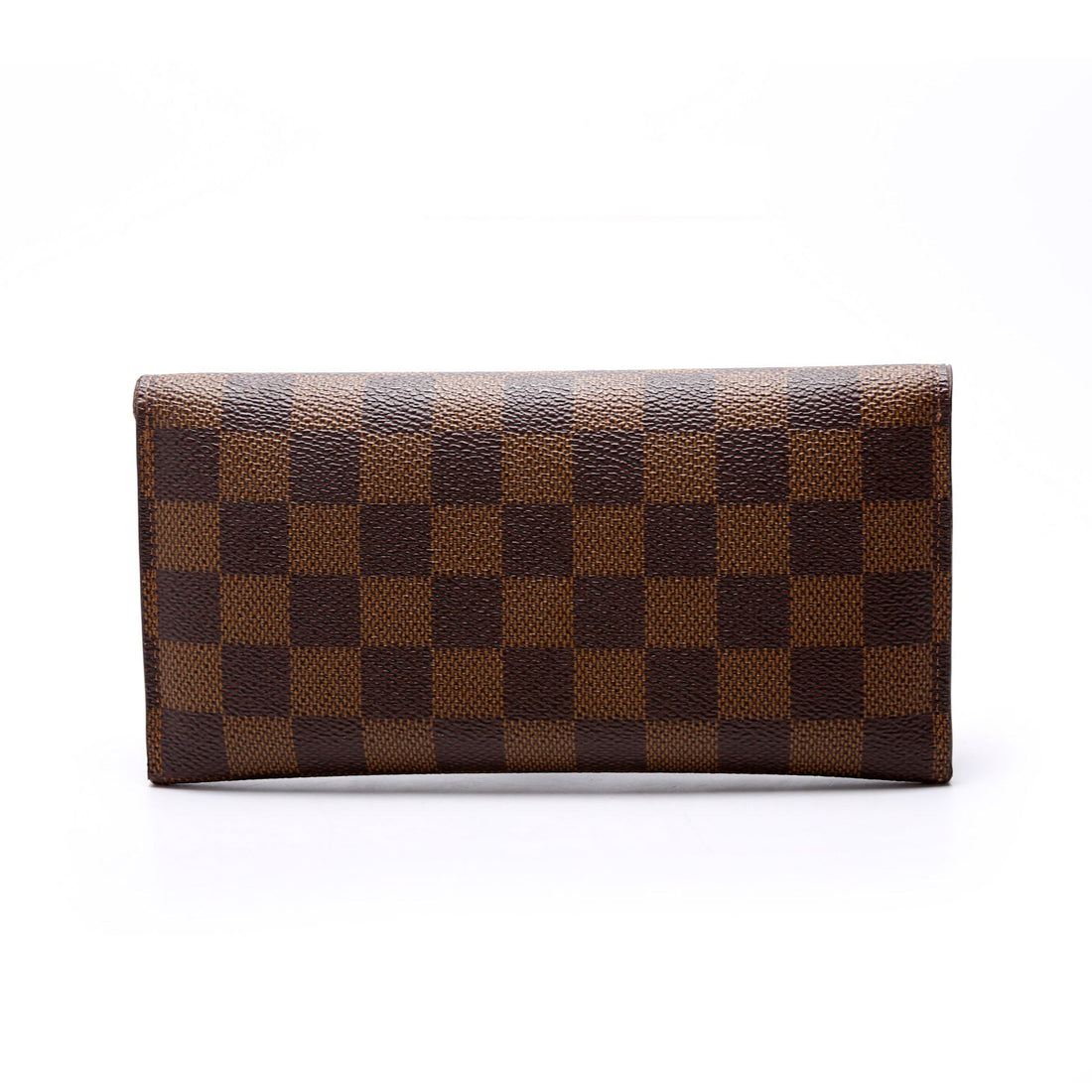 Louis-Vuitton Josephine Wallet Damier Ebene Red