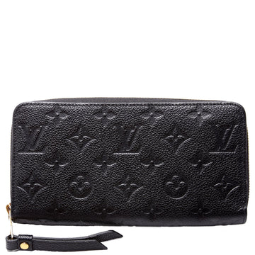 Louis-Vuitton Zippy Wallet Empreinte Black