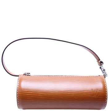 Louis-Vuitton Soufflot Pouch Only Epi Brown