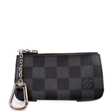 Louis-Vuitton Pochette Cles Damier Graphite